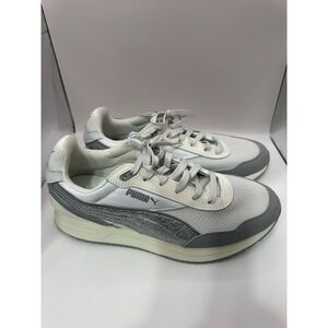 Puma Women’s 10 Retro Platform Sneakers Grey Cream Silver 405455-01